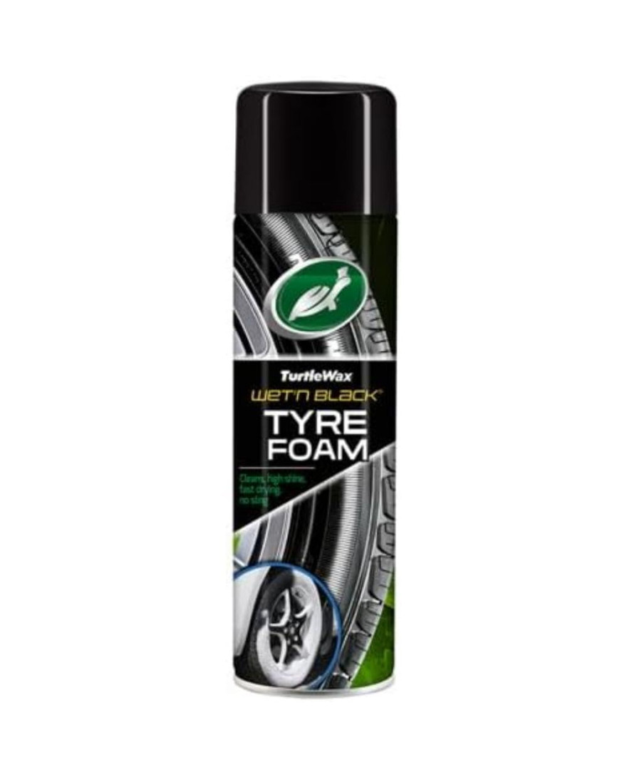 Turtle Wax Wet 'N Black Tire Foam 510gm